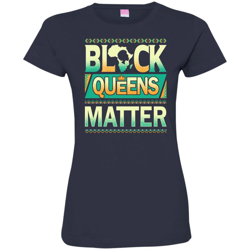 Super Cute Black Queens Matter T-shirts CustomCat