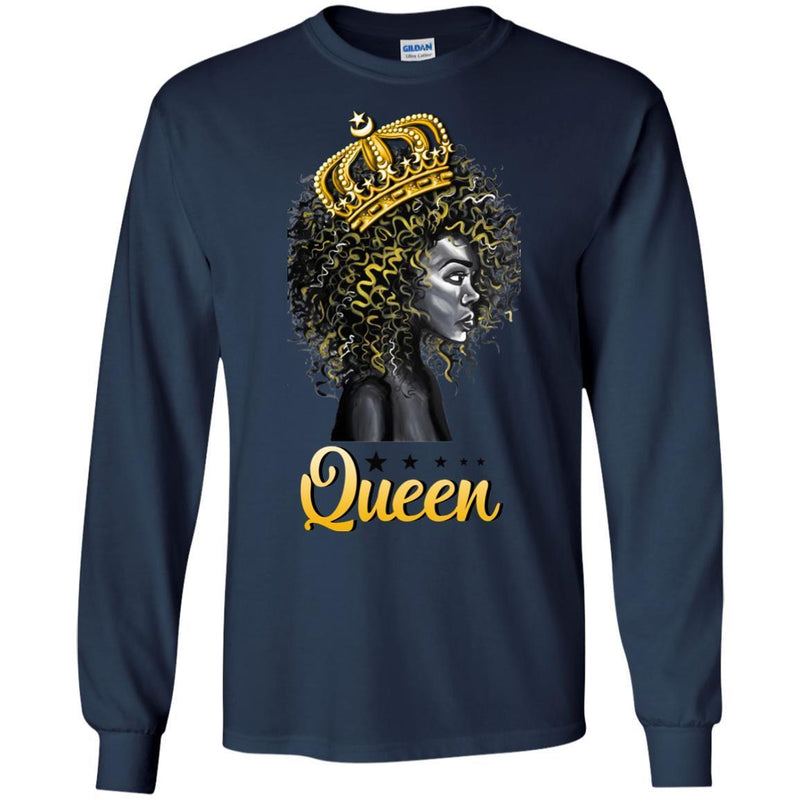 Super Cute Queen T-shirts for Black Women CustomCat