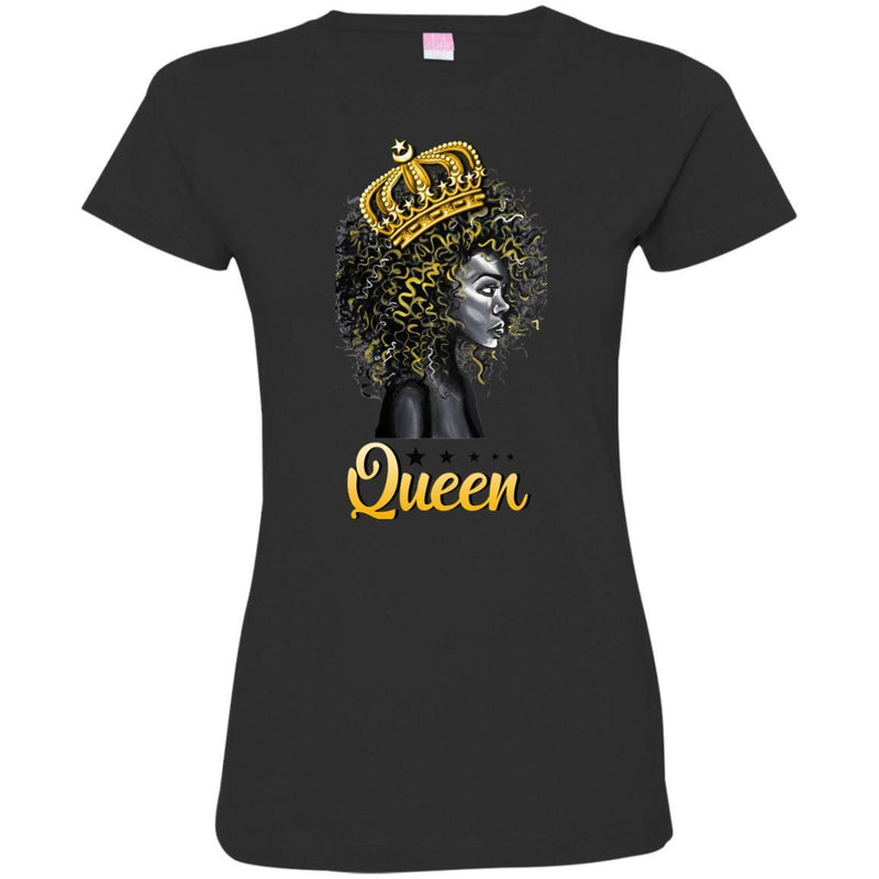 Super Cute Queen T-shirts for Black Women CustomCat