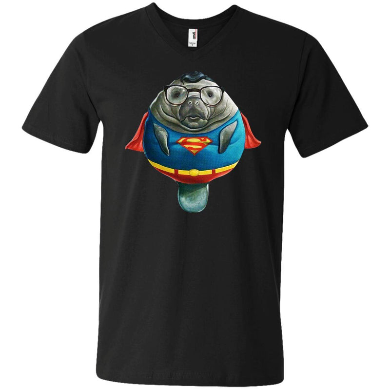 Super Manatee Tshirt CustomCat