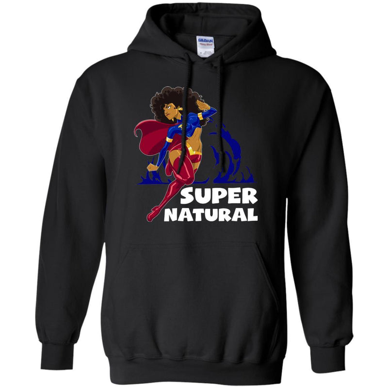 Super Natural T-Shirt For Black Queens CustomCat