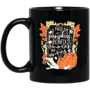 Teacher Coffee Mug I Fall For Pumpkins Bonfires S'mores And Writing Halloween 11oz - 15oz Black Mug