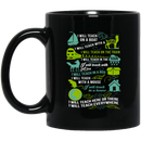 Teacher Coffee Mug I Will Teach Here Or There I Will Teach Everywhere Teacher 11oz - 15oz Black Mug