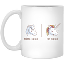 Teacher Coffee Mug Normal Teacher This Teacher Unicorn 11oz - 15oz White Mug