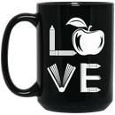 Teacher Coffee Mug Teacher Just A Woman Who Loves Teaching 11oz - 15oz Black Mug