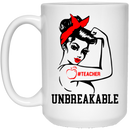 Teacher Coffee Mug Teacher Unbreakable 11oz - 15oz White Mug