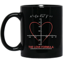 Teacher Coffee Mug The Love Formula 11oz - 15oz Black Mug