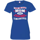 Teacher T-Shirt I Have Two Titles Mom And Teacher And I Rock Them Both Funny Gift Teacher Shirts CustomCat
