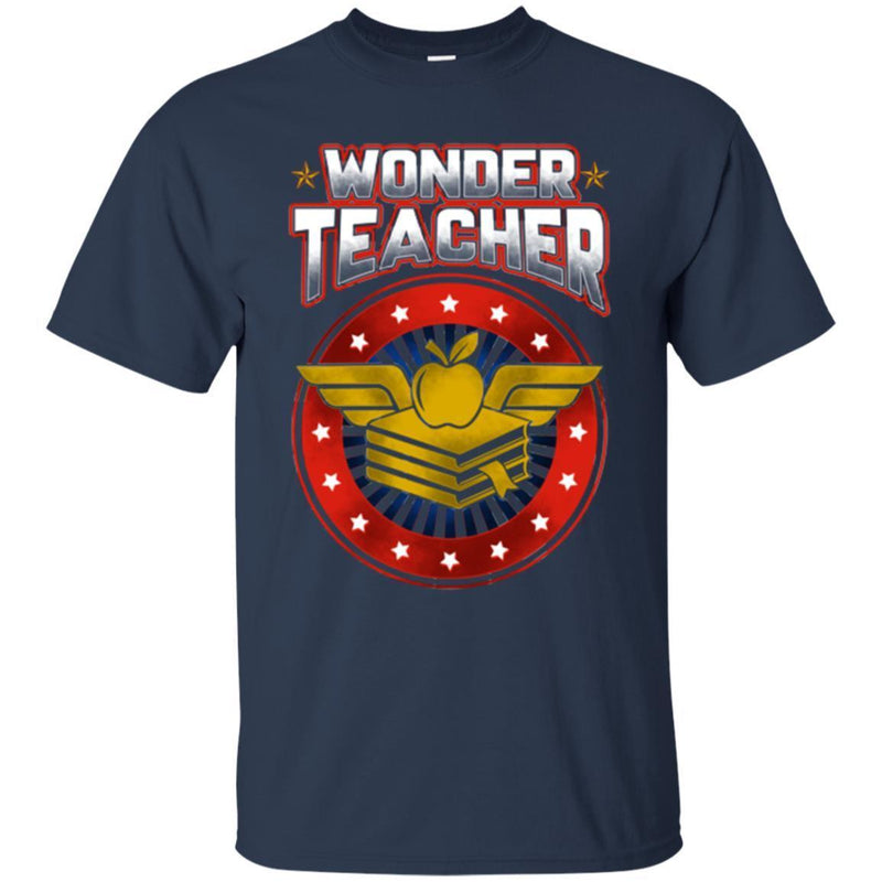 Teacher T-Shirt Wonder Teacher Funny Gift Teacher Shirts CustomCat