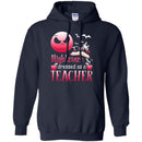 TeacherT-Shirt I'm A Nightmare Dressed As A Teacher Halloween Funny Gift Tees Medical Shirts CustomCat