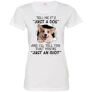 Tell Me It's And I'll Tell You That You're Corgi Funny Gift Lover Dog Tee Shirt CustomCat