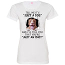 Tell Me It's And I'll Tell You That You're Pitbull Funny Gift Lover Dog Tee Shirt CustomCat