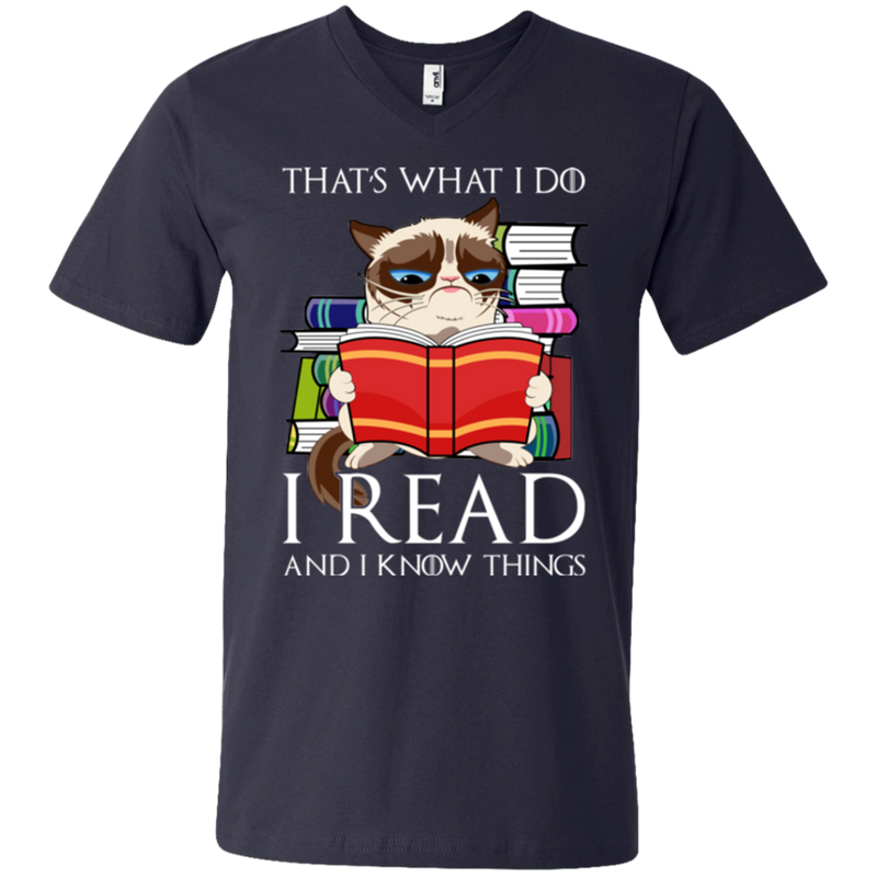 That's what i do i read and i know things T-shirts CustomCat