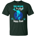 The Beach Is My Happy Place T-shirt & Hoodie For Mermaids CustomCat