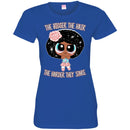 The Bigger The Hair The Harder They Stare Funny T-shirt For Black Queens And Kings CustomCat