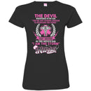 The Devil Whispered In My Ear You're Not Strong Enough To Stand The Storm I Am The Storm Nurse Shirts CustomCat