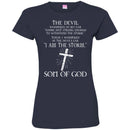 The Devil Whispered In My Ear You're Not Strong Enough To WithStand The Storm Son Of God T Shirts CustomCat