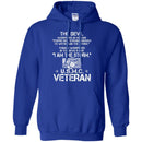 The Devil Whispered In My Ear You're Not Strong Enough To WithStand The Storm USMC Veteran Shirts CustomCat