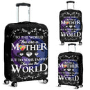 The Mother Of Autistic Children Are The World - Glittery Luggage Cover interestprint