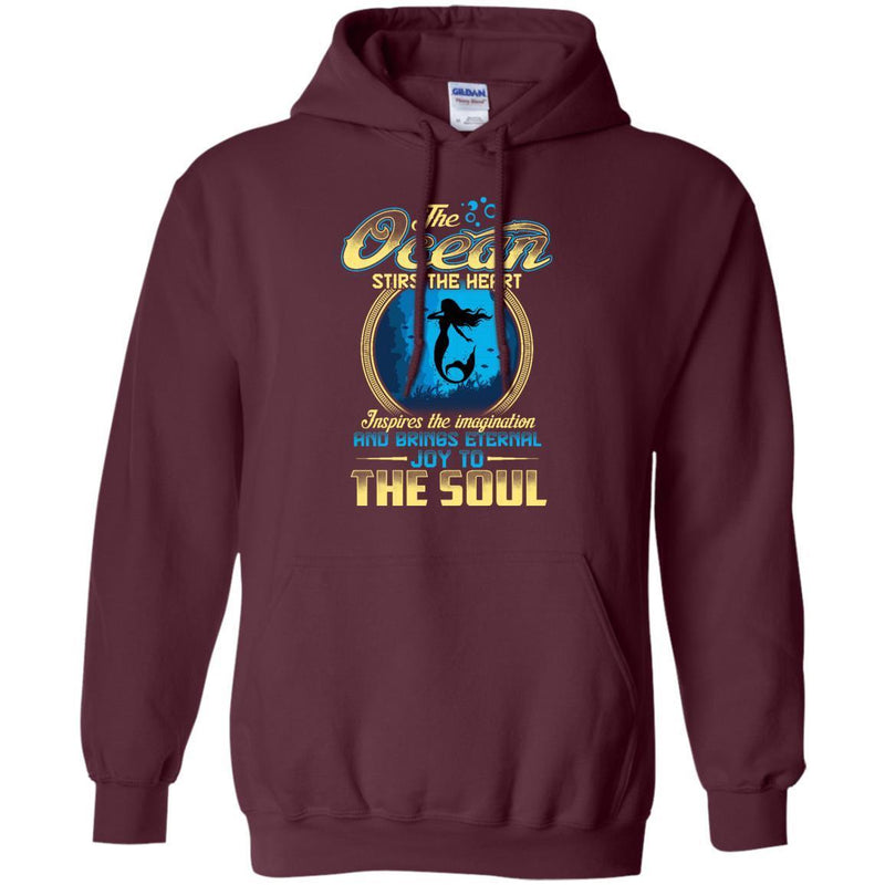 The Ocean The Soul T-shirt & Hoodie For Mermaids CustomCat