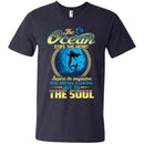The Ocean The Soul T-shirt & Hoodie For Mermaids CustomCat