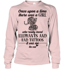There Was A Girl Who Really Loved Elephant And Had Tattoos GearLaunch