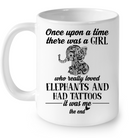 There Was A Girl Who Really Loved Elephant And Had Tattoos GearLaunch