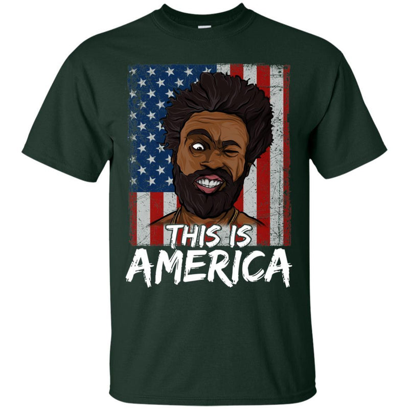 This Is America Funny T-shirts CustomCat