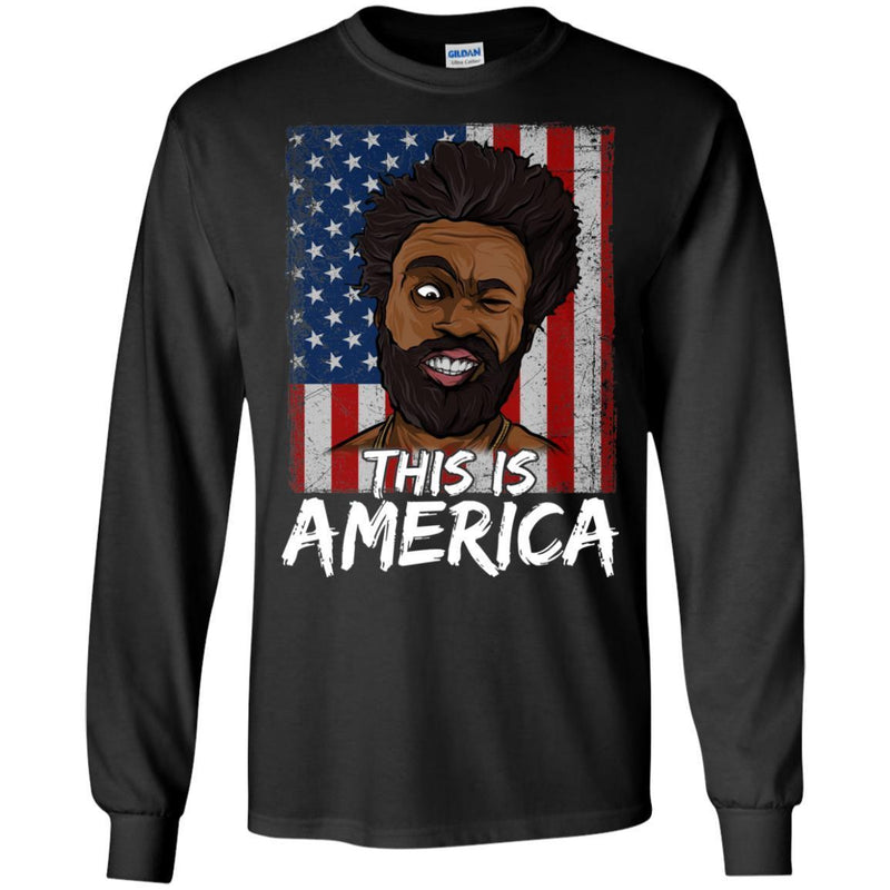 This Is America Funny T-shirts CustomCat