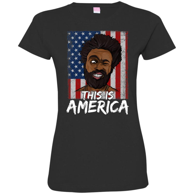 This Is America Funny T-shirts CustomCat