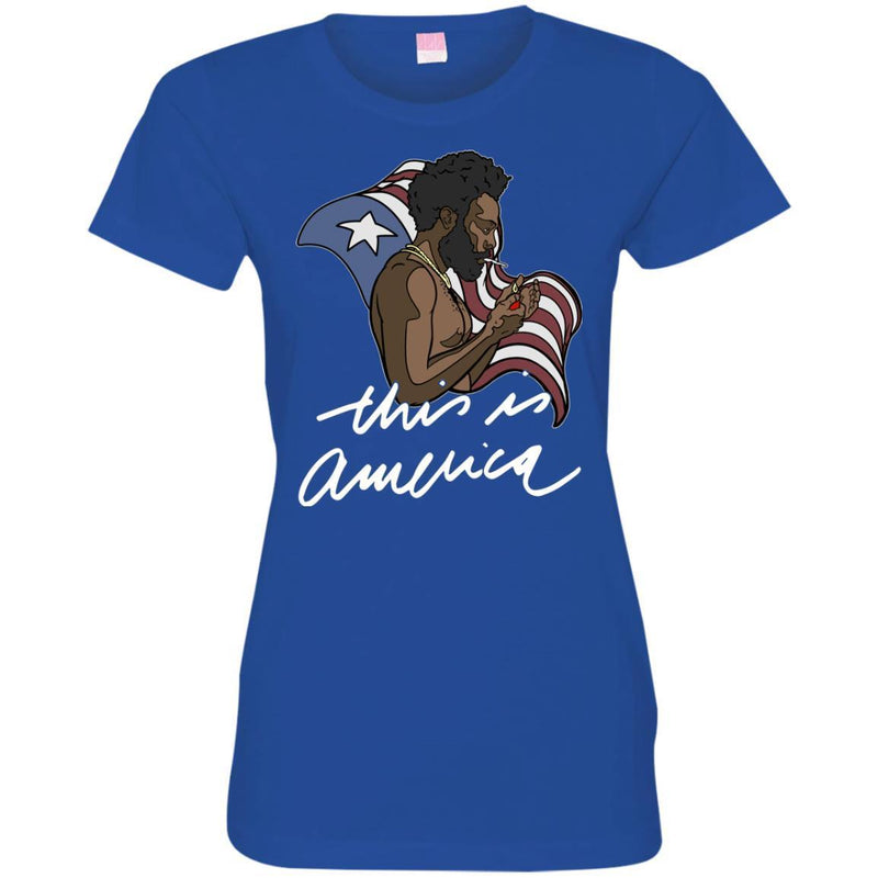 This Is American Funny T-shirts CustomCat