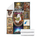 This Is My Reading Blanket For Books Lover Fleece Blanket interestprint