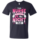 This Nurse Survived The Night Shift Tshirts CustomCat