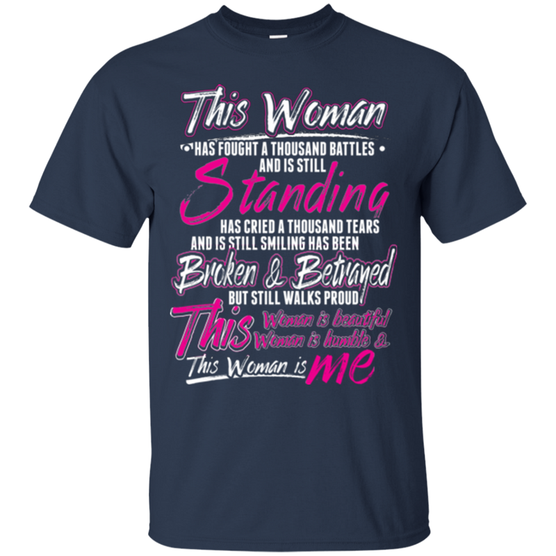 this woman is me funny t-shirts CustomCat
