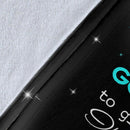 To My Granddaughter Dragonflies Nanny Fleece Blanket interestprint