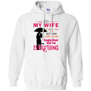 To My Wife Without You I'm Nothing Something Together We're Everything Valentine Day T Shirts CustomCat