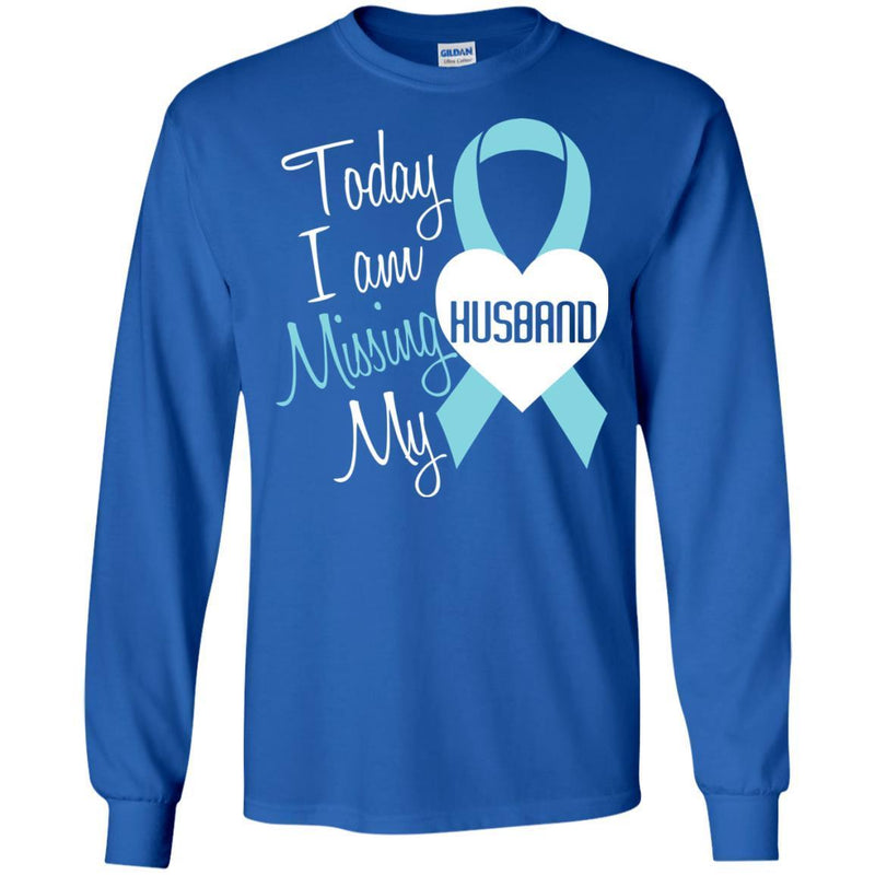 Today I Am Missing You Husband T-shirts CustomCat