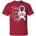 Today I Am Missing You Son T-shirts CustomCat