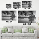Tropical Beach Scenery Multi Names Premium Canvas - Family Street Sign Family Name Art Canvas For Home Decor Personalized Canvas Wall Art - Customized Family - CANLA75 - CustomCat