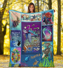 Try To Be Like The Turtle At Ease In Your Own Shell Turle Fleece Blanket interestprint