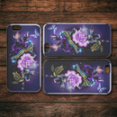 Turtle Butterfly Flowers iPhone Case teelaunch