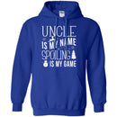 Uncle Is My Name Spoiling Is My Game Merry Christmas Funny Gift Shirts CustomCat