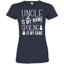 Uncle Is My Name Spoiling Is My Game Merry Christmas Funny Gift Shirts CustomCat