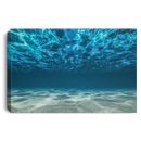Underwater, Ocean Bottom And Surface Canvas For Living Room Mermaid - CANLA75 - CustomCat