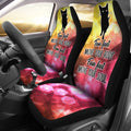 Unique Design Of Cat Saying Car Seat Covers (Set Of 2)
