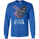 US Army Veteran T Shirt Fingerprints It's In My DNA U.S. Army Veteran Shirts CustomCat