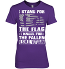 USMC Veteran I Stand For The Flag I Kneel For The Fallen GearLaunch