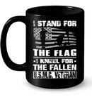 USMC Veteran I Stand For The Flag I Kneel For The Fallen GearLaunch