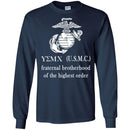 USMC Veteran T Shirt  Fraternal Brotherhood Of The Highest Order  USMC Veteran Shirts CustomCat