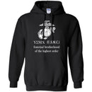 USMC Veteran T Shirt  Fraternal Brotherhood Of The Highest Order  USMC Veteran Shirts CustomCat